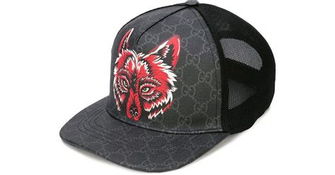 gucci hat fox